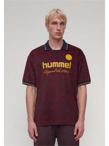Hummel Polo Shirt in dark red