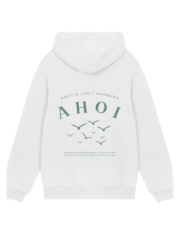 F4NT4STIC Hoodie transparent in off-white