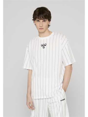 Hummel T-Shirt in white/black