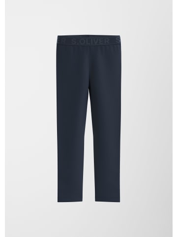 s.Oliver Leggins lang in Blau