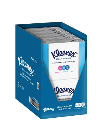 Kleenex Täglich Sicher Taschentücher 4-lagig 10 x 30 Päckchen à 9 Tücher