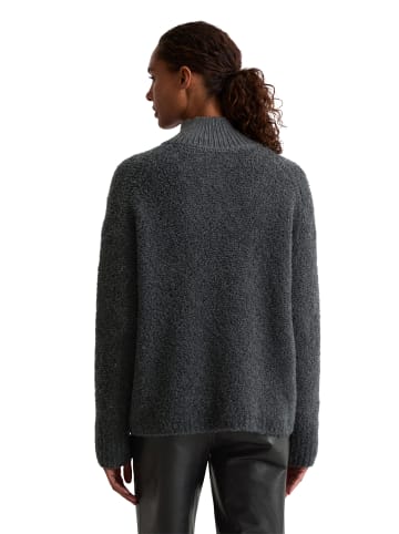 Marc O'Polo Bouclé-Pullover regular in Rocky Grey Melange