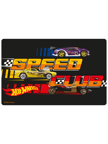 United Labels Hot Wheels Brotdose - Speed Club - Lunchbox mit Trennwand Blau in blau