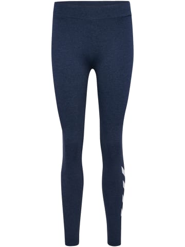 Hummel Hummel Leggings Hmlpulse Multisport Damen in DRESS BLUE MELANGE