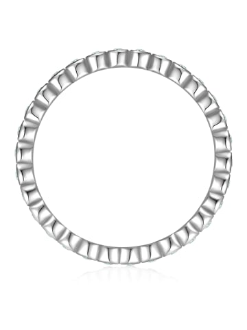 Glanzstücke München Ring aus Sterling Silber mit Zirkonia in silber