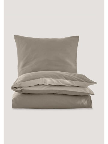 Hessnatur Satin Wende Bettwäsche-Set in kaschmir