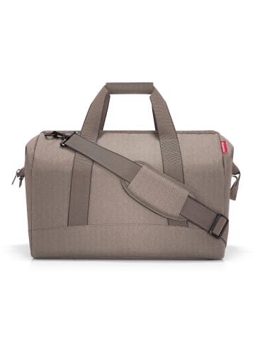 Reisenthel Allrounder L Weekender Reisetasche 48 cm in herringbone mokka