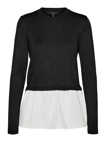 Vero Moda Strickpullover in Black