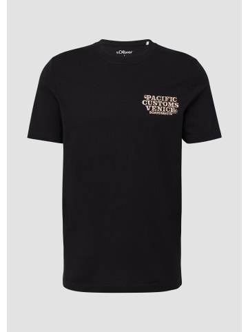 s.Oliver T-Shirt in 99D2_schwarz