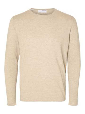 SELECTED HOMME Pullover SLHROME in Beige