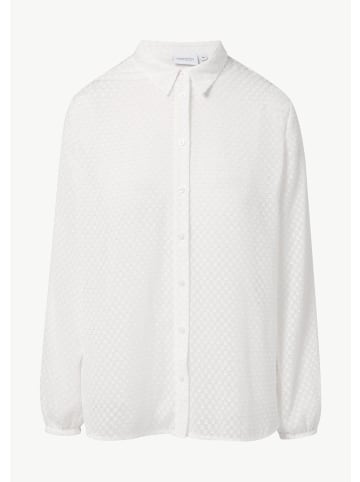comma Bluse in 0120_weiß