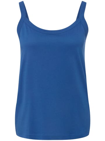 Ulla Popken Strick-Top in grau blau