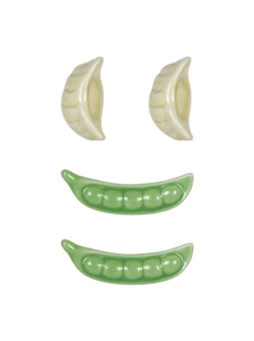 Blond Amsterdam 4er-Set Essstäbchen Gyoza/Edamame in Grün - 7cm