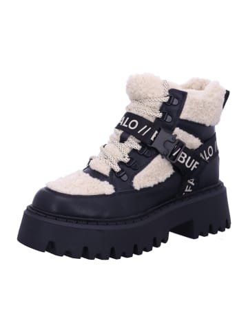 Buffalo Damen Stiefel/Boots ungefüttert ASPEN COM MID WARM in Schwarz