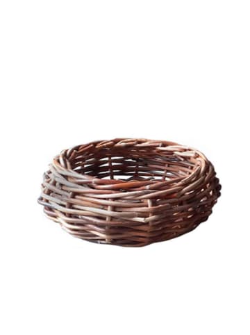 A2Living Rattan Korb Schale Rund 54x20 cm