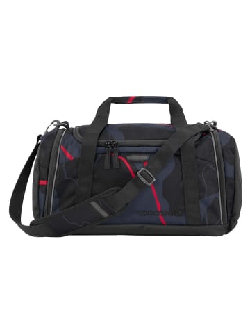 Coocazoo Sporttasche Lava Lines in Schwarz