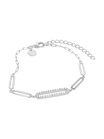 Tom Tailor Armband Silber 925, rhodiniert in silber