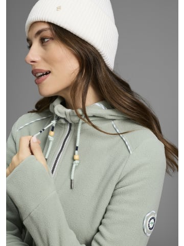 Kangaroos Fleecejacke in green-grey