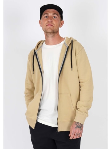 HONESTY RULES Zip Hooded Sweat " Superior " in beige