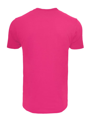 Merchcode Merchcode T-Shirts in hibiskus pink