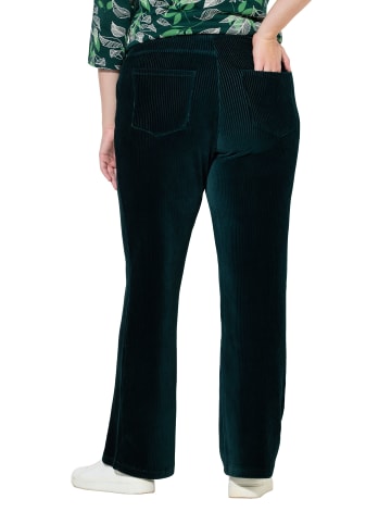 Ulla Popken Schlupfhose in smaragdgrün