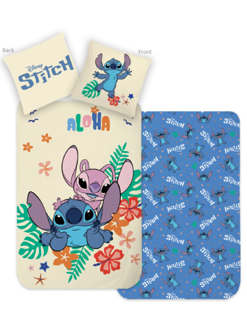 Disney Bettwäsche-Set "Disney's Lilo & Stitch ALOHA" in Bunt