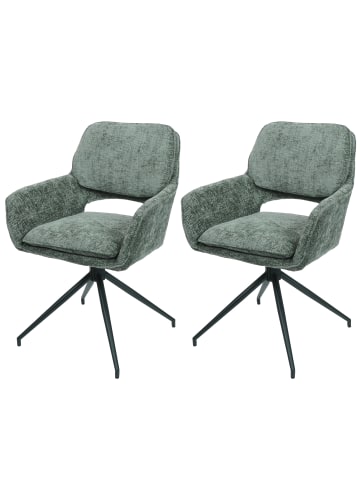 MCW 2er-Set Esszimmerstuhl N74, Grün