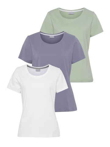 Eastwind T-Shirt in grün, weiß