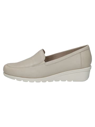Caprice Slipper in eggshell nappa