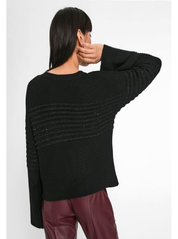 Basler Strickpullover Jumper in BLACK