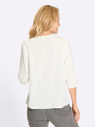 Sieh an! 3/4-Arm-Bluse in ecru