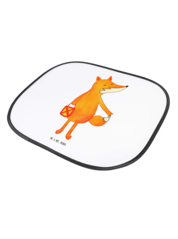 Mr. & Mrs. Panda Sonnenschutz Auto Fuchs Laterne ohne Spruch in Weiß