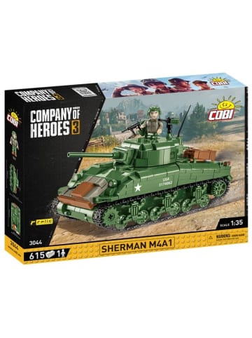 Cobi Modellbauset Klemmbausteine Sherman M4A1 - ab 9 Jahre