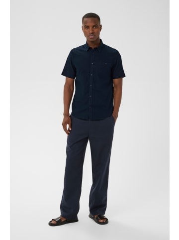 Matinique Kurzarmhemd MAtrostol Gerade Passform in Dark Navy