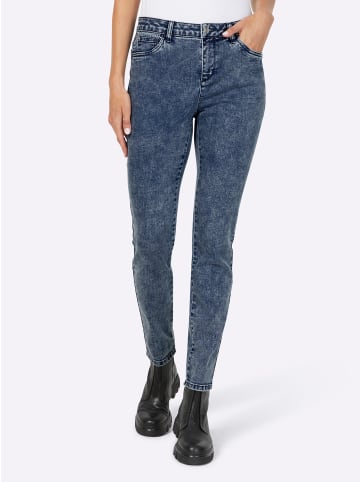 Heine Röhrenjeans in blue-stone-washed
