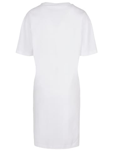 F4NT4STIC Oversized Kleid Koi Karpfen Asia in weiß
