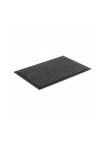 relaxdays Schmutzfangmatte in Schwarz/Grau - (B)60 x (T)40 cm
