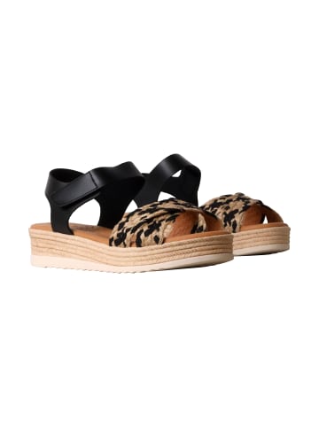 Oh! my Sandals Ledersandalen Schwarz