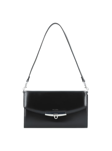 PICARD Dolce Vita Clutch Tasche Leder 23 cm in schwarz