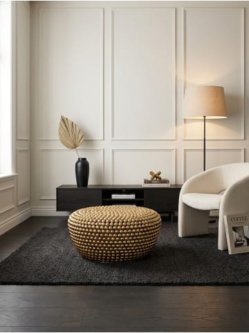 KADIMA DESIGN Couchtisch Aluminium 60x60x30 cm Wohnzimmertisch Metall Rund