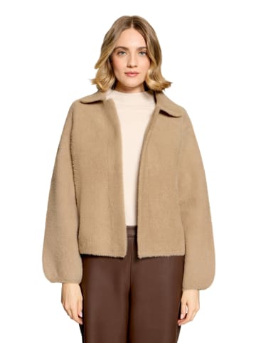 Betty Barclay Strick-Cardigan mit Kragen in Beige