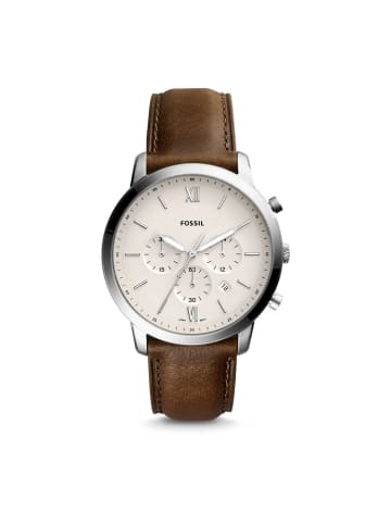 Fossil Quartzuhr Neutra chrono in Braun