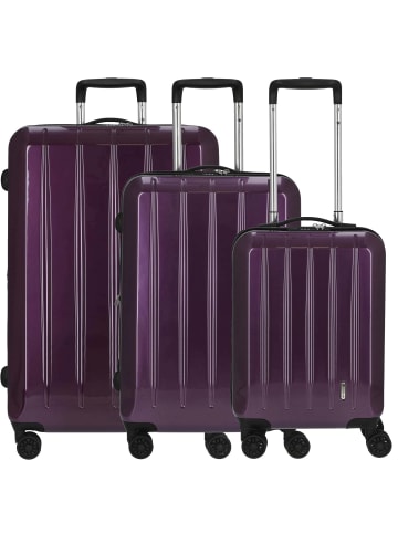 Check.In London 2.0 Trolley-Set 3tlg. (orange) in lila