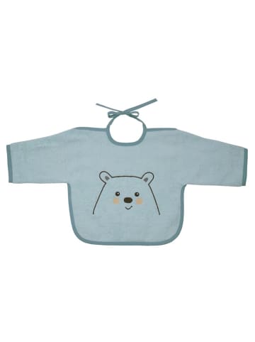 Wörner Ärmel-Lätzchen - Stickerei Eisbär - Mint in gruen,motiv