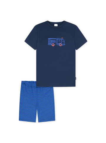 Schiesser Pyjama in Blau
