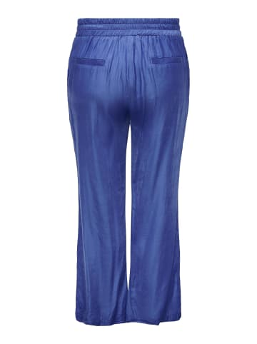 ONLY Carmakoma Hose mit weitem Beinschnitt in Dazzling Blue