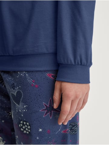 Calida Pyjama in cobalt blue