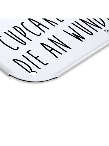 Mr. & Mrs. Panda Wandbild Einhorn Küche mit Spruch in Weiß