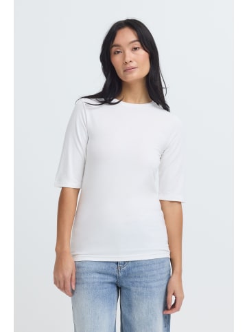 Oxmo Rundhalsshirt OXNPubby in Weiß