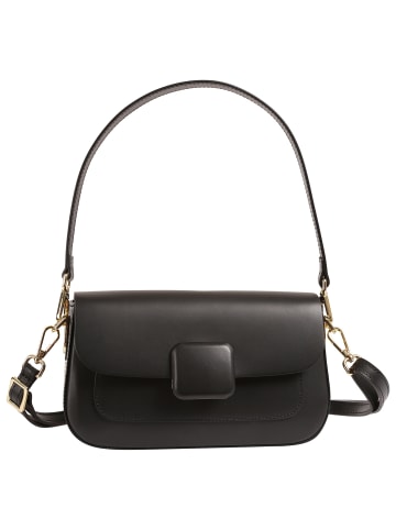 Toscanto Toscanto Schultertasche Leder schwarz ca. 24cm